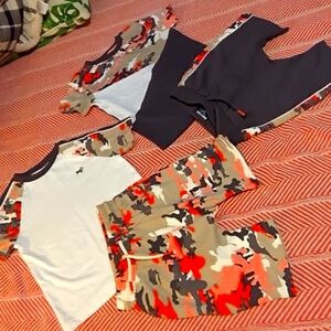 Next Generation Boys Short Sets Two With Pockets Tops And Bottoms Sz 2T,4T